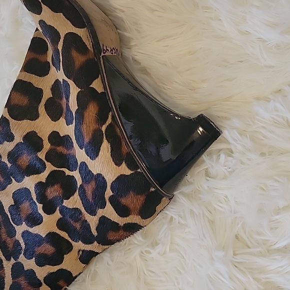 Ankle Boots - Animal Print- 7 - Picture 5 of 9